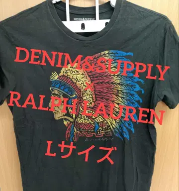 DENIM&SUPPLY 랄프 로렌 인디언 티셔츠 멕시코제