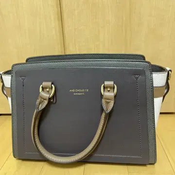 AND CHOUETTE 핸드백 브라운