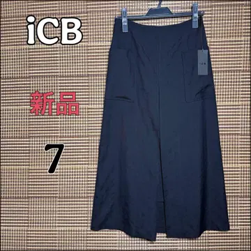 새상품 [ iCB ] 인버티드 플리츠 롱 스커트 7