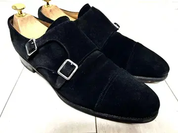 MEERMIN 메르민 스웨이드 더블 몽크 블랙