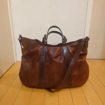 레어 genten 겐텐 아비라 카프 가죽 숄더 백