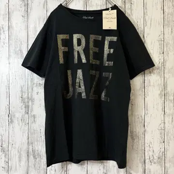 새상품 Paul Smith 빅 로고 T셔츠 골드 FREE JAZZ