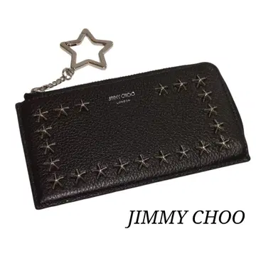 [새상품급] JIMMY CHOO 프래그먼트 케이스 블랙 스타 참