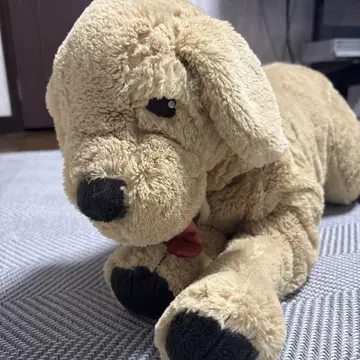 IKEA 강아지 봉제 인형 베이지 약 90cm