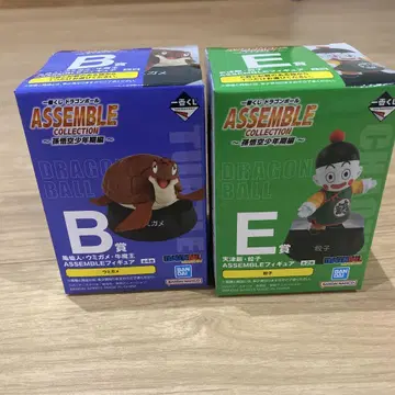 제일복권 드래곤볼 B상 바다거북 E상 교자 세트