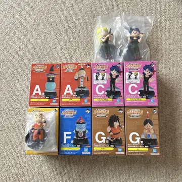 제일복권 드래곤볼 ASSEMBLE COLLECTION 피규어 8개