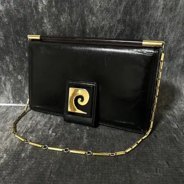 pierre cardin 숄더백 가죽 블랙 빈티지