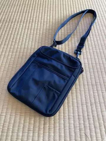 무인양품 MUJI 발수 펜꽂이 숄더백 블랙