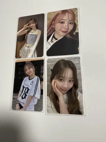 NiziU 미이히 트레이딩 카드 4매 세트