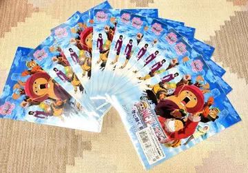 ONE PIECE 원피스 클리어 파일 10매 세트