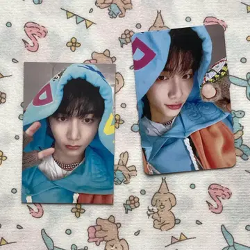 태산 BOYNEXTDOOR WHO 보넥도 한정 트레이딩 카드 2장