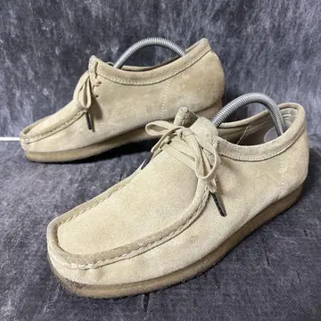 Clarks 왈라비 26773 UK7 1/2G 베이지 스웨이드