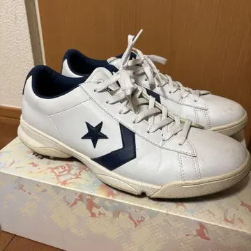 CONVERSE 골프화 27.0cm 화이트/네이비