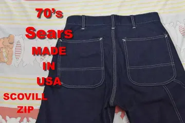 시어스 70's 페인터 팬츠 USA제 16431 SCOVILL 지퍼