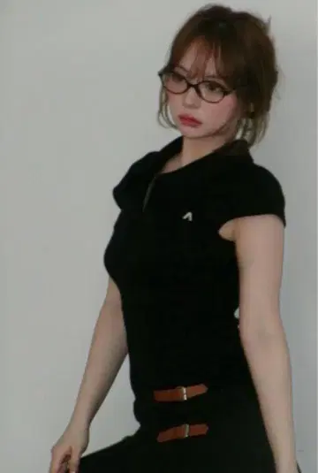 andmary Luna 플리츠 미니 드레스
