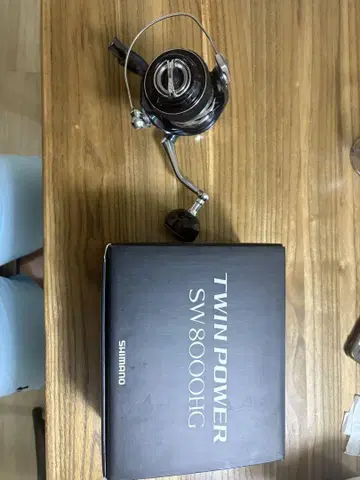 SHIMANO 트윈파워 SW 8000HG 1회만 사용