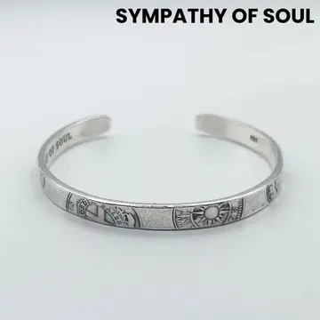 [ 초레어 ] 심파시 오브 소울 뱅글 B.C. Coin Stamp 925