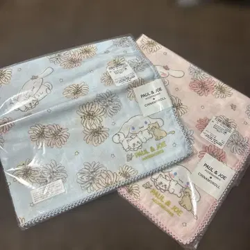 Paul & JOE 콜라보 거즈 손수건 2매