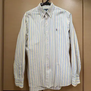 Ralph Lauren Custom Fit 긴팔 셔츠 스트라이프