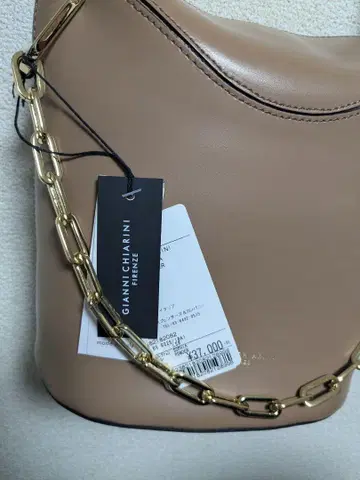 택 포함 미사용 새상품 GIANNI CHIARINI 2WAY 숄더