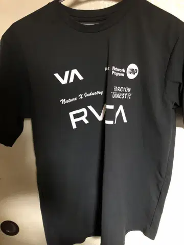 RVCA 블랙 티셔츠 M|M|M