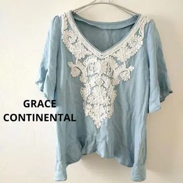 GRACE CONTINENTAL 그레이스 콘티넨탈 데님 튜닉