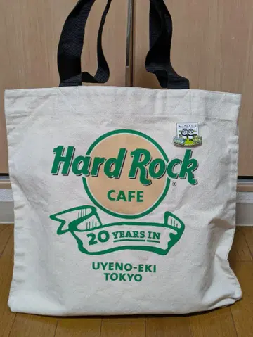 Hard Rock Cafe 토트백 팬더 디자인 우에노 20주년 한정판