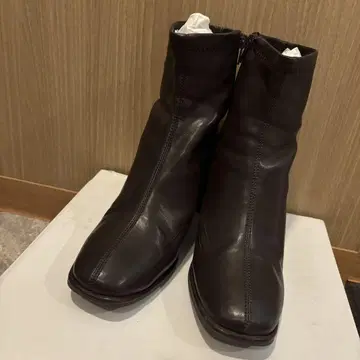다크 브라운 숏부츠
