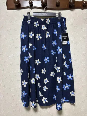 marimekko 꽃무늬 플레어 스커트 XL