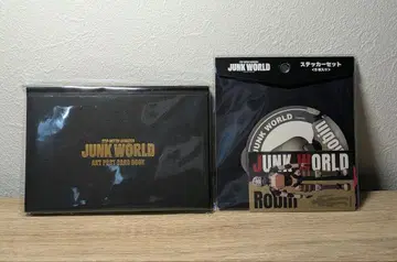 정크월드 JUNK WORLD 엽서 & 스티커 세트