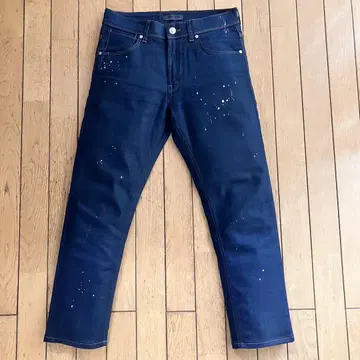 ZARA 페인트 데님 청바지 스키니 슬림 스트레치 자라