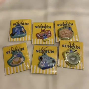 PUPPETSUNSUN 오리지널 참 6개 세트