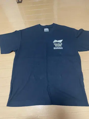 Wasted Youth Budweiser 티셔츠 블랙