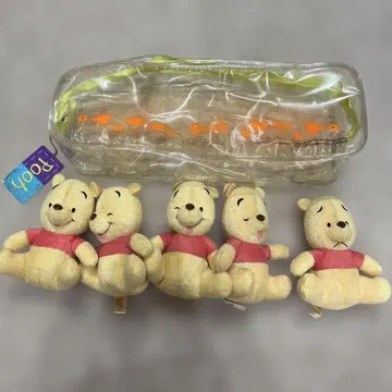 곰돌이 푸 봉제 인형 5개 세트