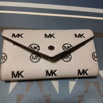 Michael Kors 반지갑 MK 로고 라이트 핑크