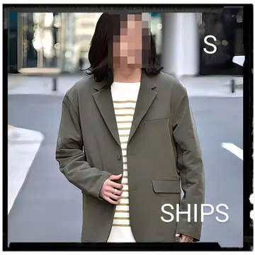 SHIPS [새상품급] 워셔블 테크 자켓