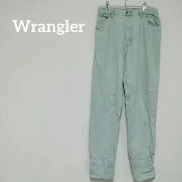 Wrangler 랭글러 여성용 데님 팬츠 라이트 그린