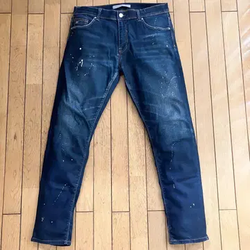 ZARA 남성용 팬츠 데님 청바지 스키니 스트레치 자라