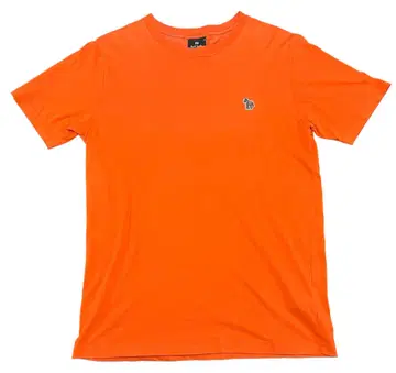 PS Paul Smith 폴스미스 티셔츠 오렌지 제브라 자수 M