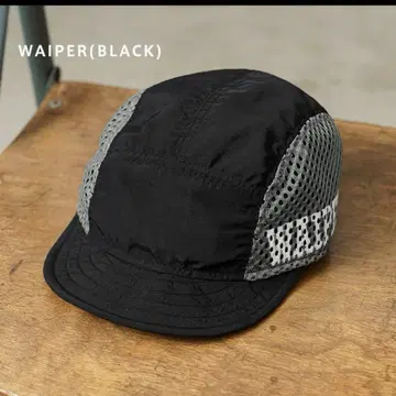 WAIPER.inc 와이퍼잉크 리메이크 러닝 캡 BLACK