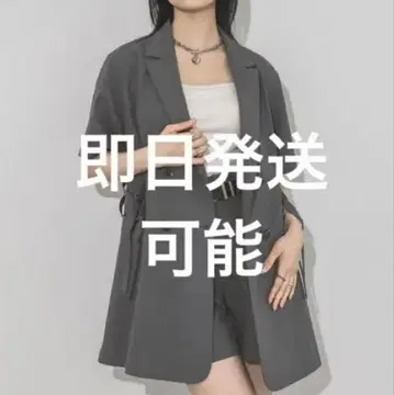 [ 새상품 택 포함 ] PAGEBOY 허리 벨트 자켓