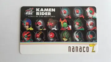 올 가면라이더 한정 nanaco 카드