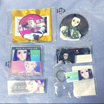 HUNTER x HUNTER 히소카 이르미 캔뱃지 아크릴 스탠드 모음