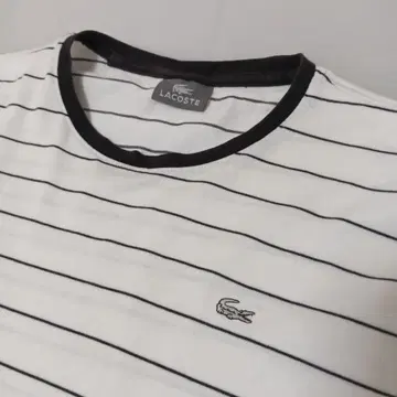 가격 인하 가능 LACOSTE 스트라이프 티셔츠 M 사이즈