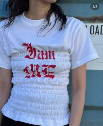 Ruro for 6/SHIRRING T SHIRT/로쿠 셔링 TEE