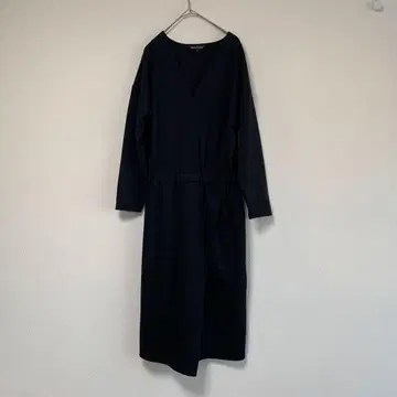 [ BUONA GIORNATA 보나조르나타 ] V넥 롱 원피스