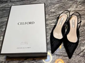 CELFORD 셀포드 개더 슈즈 펌프스 힐