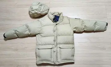 CAMP7 베이지 다운 자켓 XL