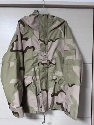00년대 ECWCS 데저트 카모 GORE-TEX 후드티 자켓 M-R