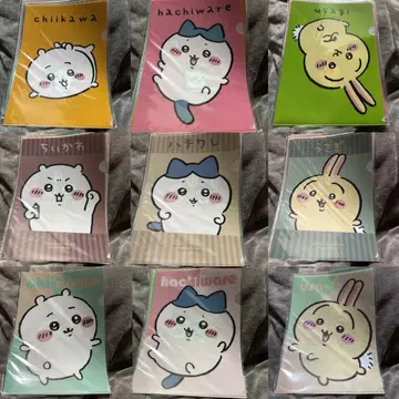 치이카와 (먼작귀) 클리어 파일 묶음 판매